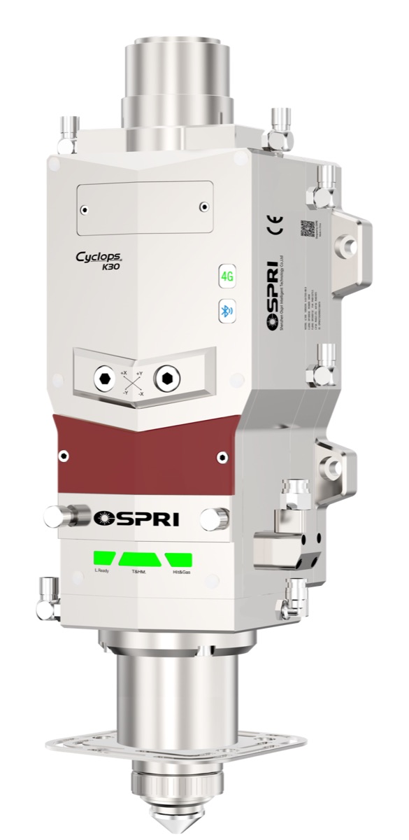 Ospri kesme kafası ve tüm lensleri